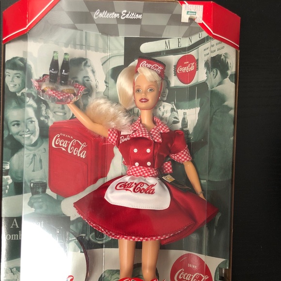 barbie coca cola 1998